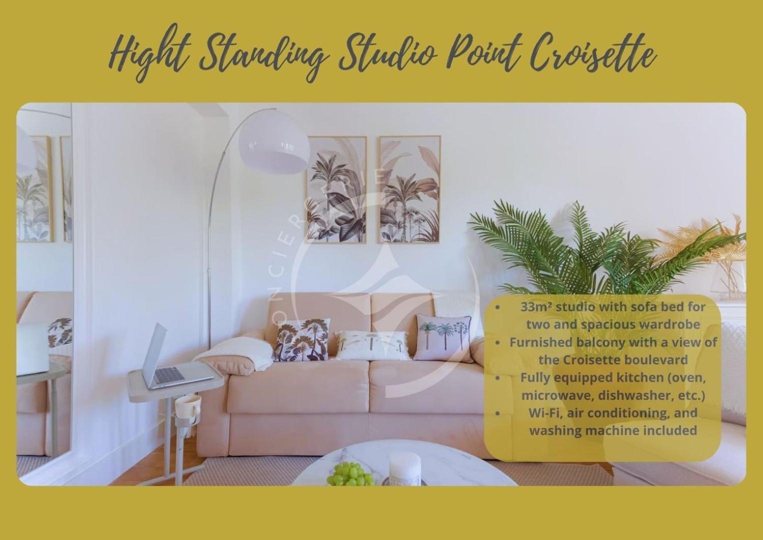 Hight Standing Studio Point Croisette Cannes Luaran gambar